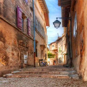 Photography Backdrops European Alleys Street View Background