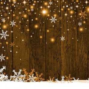 Christmas Photography Backdrops Dark Brown Wood Wall Bright Spot Highlight Background