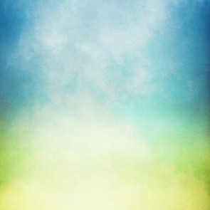 Blue Sky Green Fog Photography Backdrops Texture Style Background For Photo Studio