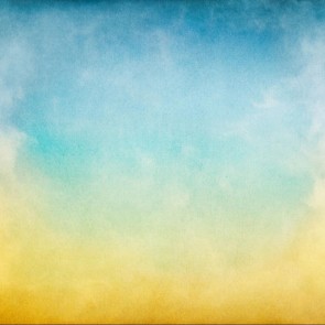 Blue Yellow Fog Photography Backdrops Texture Style Background For Photo Studio