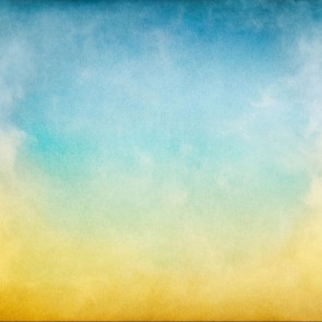 Blue Yellow Fog Photography Backdrops Texture Style Background For Photo Studio