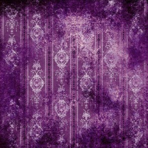 White European Pattern Photography Backdrops Texture Style Purple Background