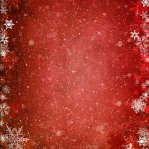 Wine Red Photography Backdrops Snowflakes Texture Style Background For Photo Studio