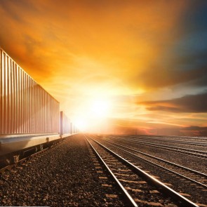 Photography Backdrops Rail Transportation Train Background For Photo Studio