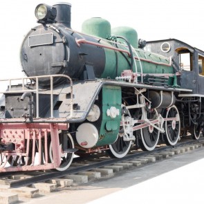 Photography Background Black Steam Locomotive Train Backdrops For Photo Studio