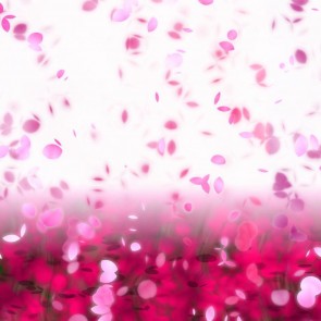 Photography Backdrops Red Pink Petals Flowers Background For Photo Studio