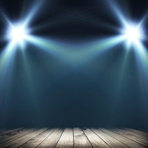 Photography Backdrops White Searchlight Large Stage Wood Floor Background