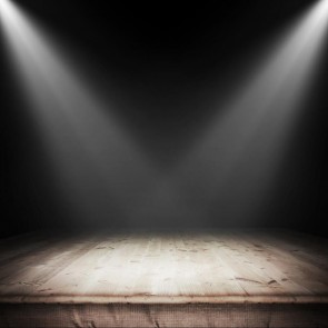 Photography Backdrops White Lighting Large Stage Wood Floor Background