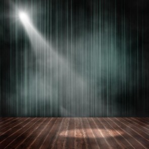 Searchlight Large Stage Photography Background Wood Floor Backdrops