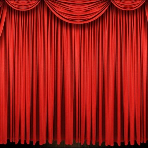 Red Curtain Large Stage Photography Background Backdrops For Photo Studio