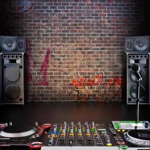 Brick Wall Photography Concert Backdrops Large Stage Background