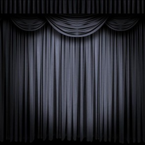 Black Curtain Photography Backdrops Large Stage Background For Photo Studio