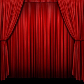 Dark Red Curtain Photography Background Large Stage Backdrops For Photo Studio