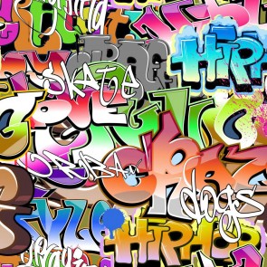 Cartoon Alphabet Graffiti Photography Background Backdrops