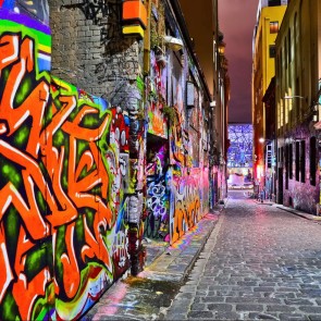 Street Alley Photography Backdrops Graffiti Background For Photo Studio