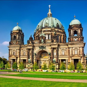 Photography Background European Church Of Berlin Backdrops