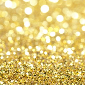 Yellow Sequin Bokeh Photography Background Backdrops For Photo Studio