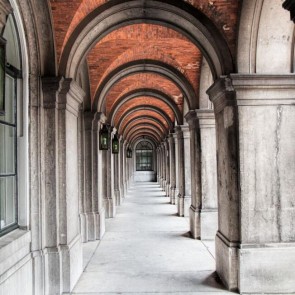 Classical European Corridor Photography Background Architecture Backdrops