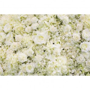 Flowers Photography Backdrops White Flower Wall Background For Wedding