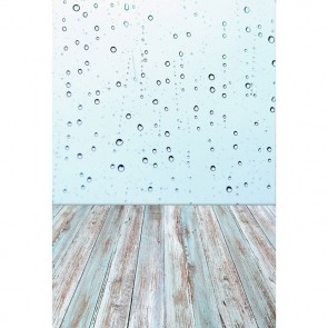 Wood Floor Photography Backdrops Drips White Wood Wall Background For Photo Studio