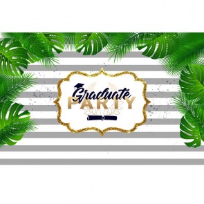 Custom Photography Backdrops Graduation Palm Leaf Message Board Background For Party