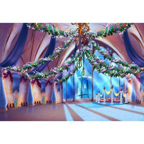 Cartoon Photography Backdrops Circus Hall Background For Children