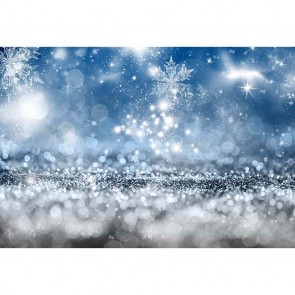 Christmas Photography Backdrops Snowflakes Sequin Background For Photo Studio