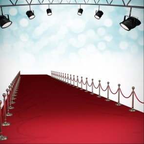 Photography Backdrops Searchlight Bokeh Red Carpet Background
