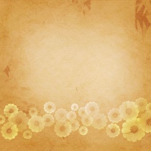 Old Master Photography Background Yellow Flowers Patels Backdrops