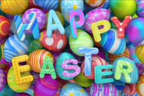 Happy Easter Eggs Photography Background Backdrops For Photo Studio