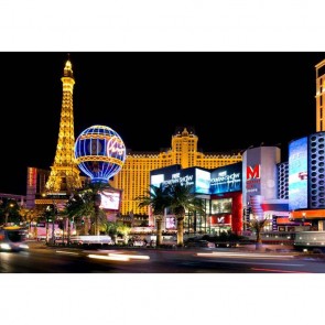 Las Vegas Photography Backdrops Eiffel Tower Night Background