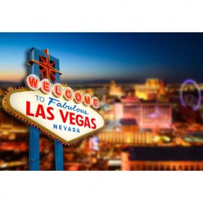Las Vegas Photography Backdrops City Night Under The Sky Background