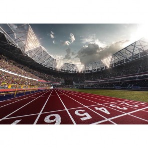 Sport Photography Background Wine Red Runway Playground Backdrops