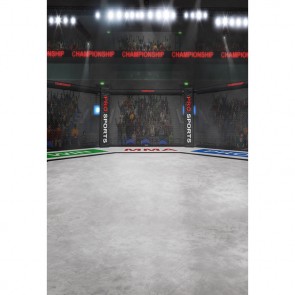 Photography Backdrops Boxing Octagonal Cages Sport Background