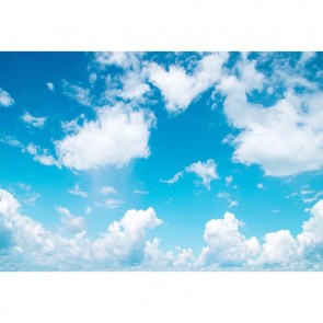 Tourist Photography Background White Clouds And Blue Sky Backdrops