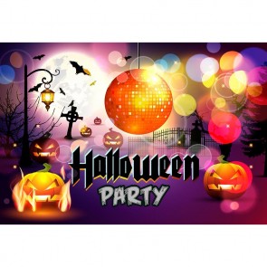 Halloween Photography Background Pumpkin Lantern Halloween Party Backdrops
