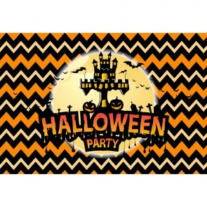 Halloween Photography Background Halloween Party Wave Line Backdrops