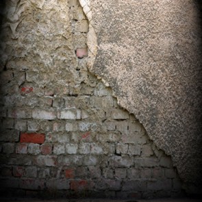 Photography Backdrops White Grunge Dilapidated Brick Wall Background