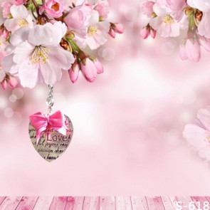 Photography Backdrops White Pink Flowers Background
